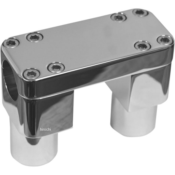 1.25インチ ライザー 3インチ(76mm)高 クローム