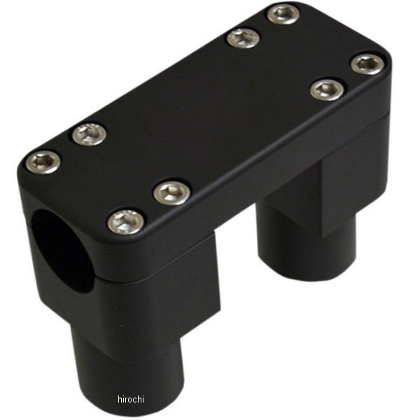 1.25インチ ライザー 3インチ(76mm)高 黒