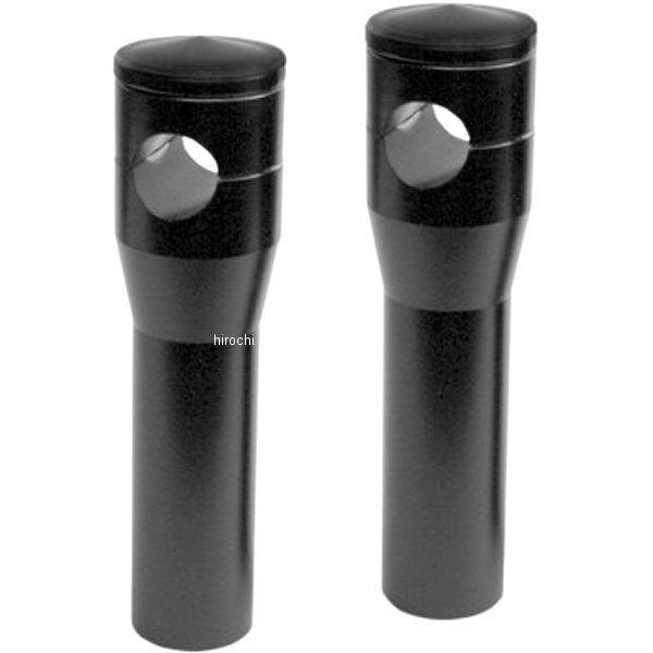 【セール特価】 Elite カスタム ビレット アルミニウムライザー 6" 黒 FXSTS