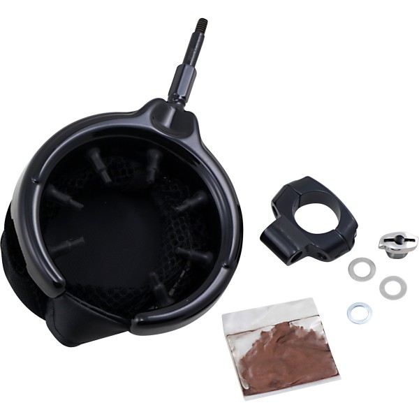 HOLDER DRINK MESH 1" BLK