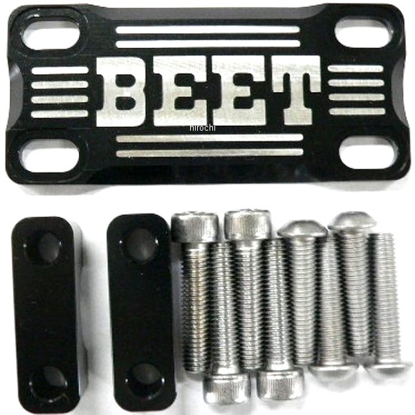 ハンドルクランプブレースキット 汎用 黒/黒