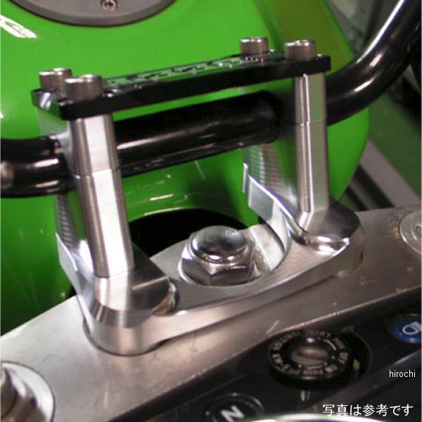 ハンドルアジャストポストキット ブレース付き ZRX1200ダエグ、ZRX1200、ZRX1100 ゴールド