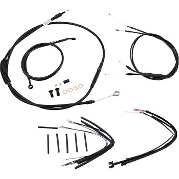 ケーブルキット 12年-17年 ダイナ シングルディスク 14インチ ジェイルバー用