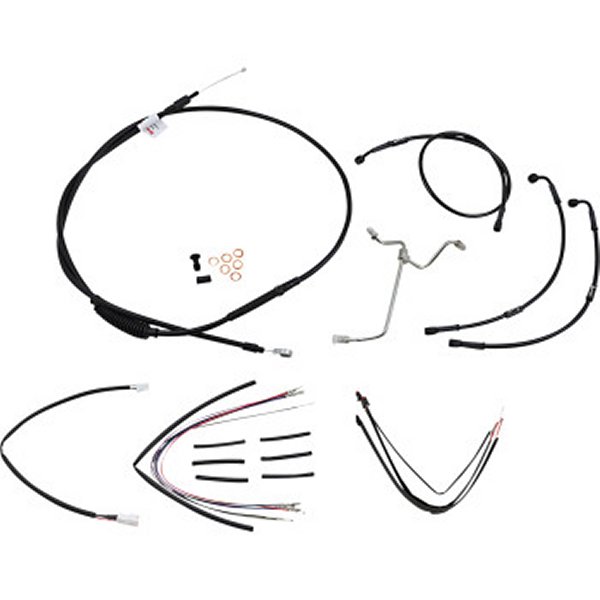 ケーブルキット 黒 14年-16年 FLH ABS無 16インチ用