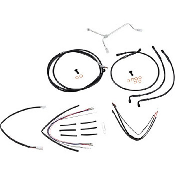 ケーブルキット 黒 15年-16年 FLTRX ABS無 14インチ用