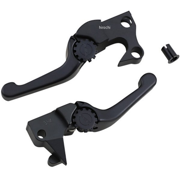 レバーセット Anthem ショーティー 04年-09年 XL1200C、XR883R 黒