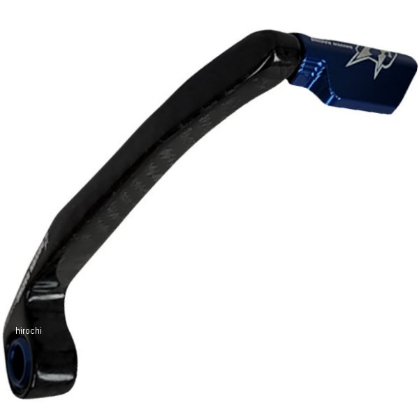 クラッチレバーガード 黒/青