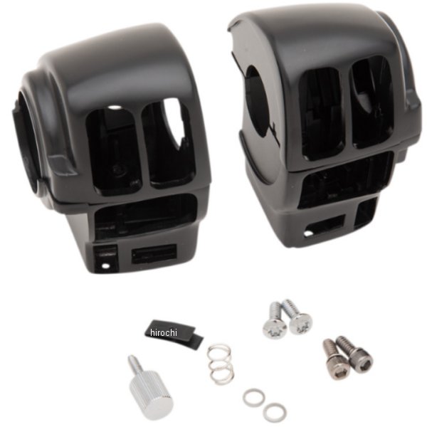 スイッチ ハウジング マットブラック 08年-13年 FLHX/FLHT/FLTR/FLHR