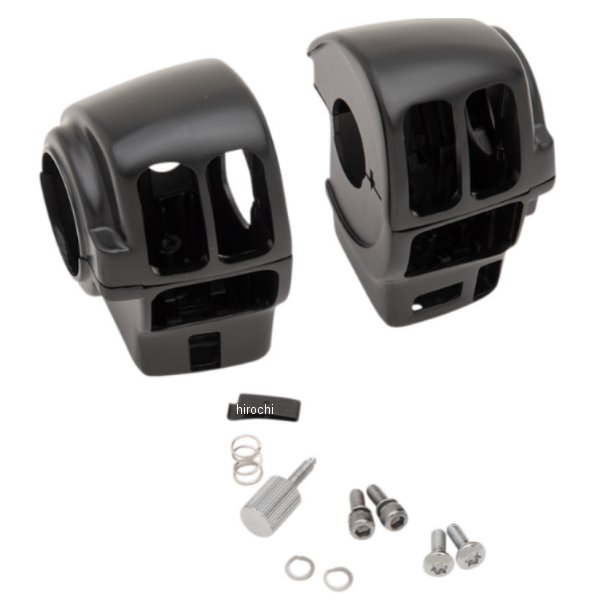 スイッチ ハウジング マットブラック 08年-13年 FLHX