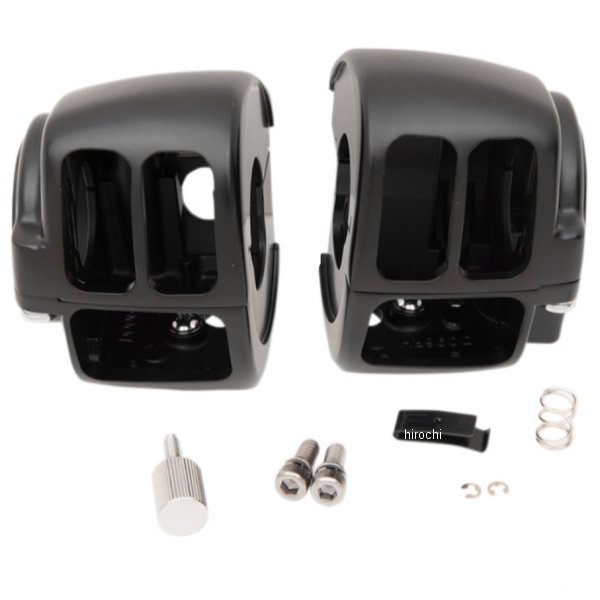 スイッチ ハウジング マットブラック 96年-07年 FLHR クルーズ無し