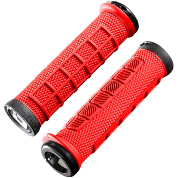 MTB グリップ ELITE PRO 赤/黒