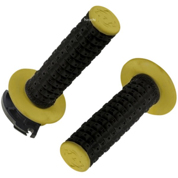 グリップ DEFY ロックオン 黒/イエロー