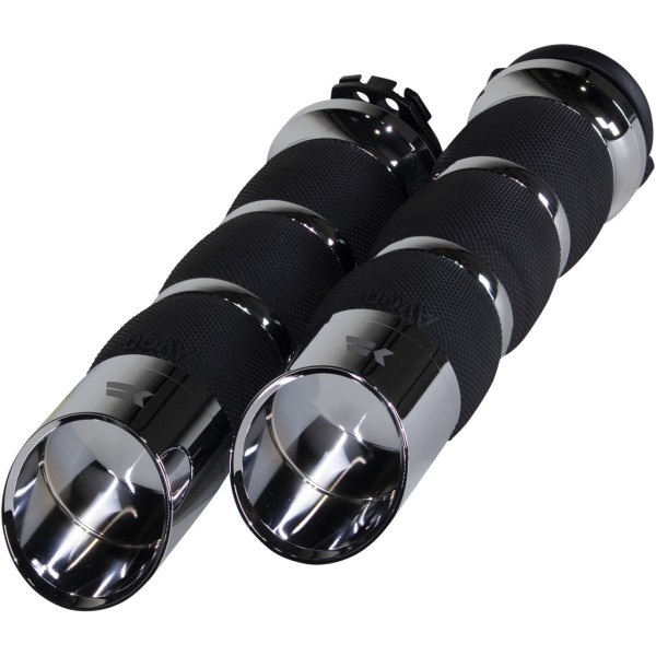 エアエッジグリップ 1" 黒/クローム