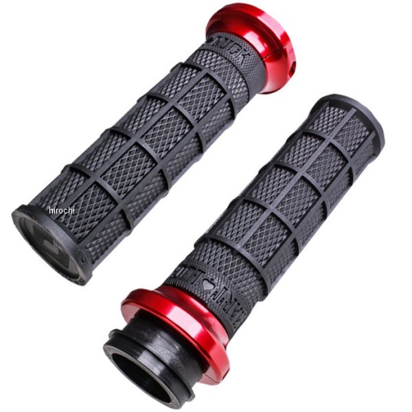 ハートラック ロックオングリップ 1" 黒/赤