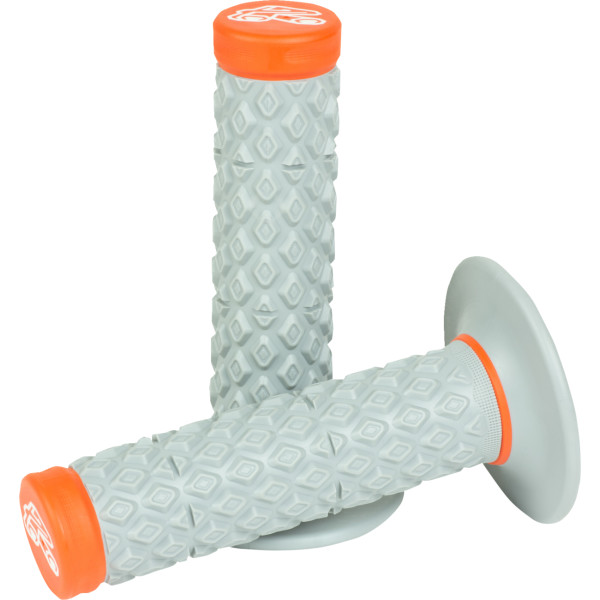 MX デュアル グリップグレー/オレンジ