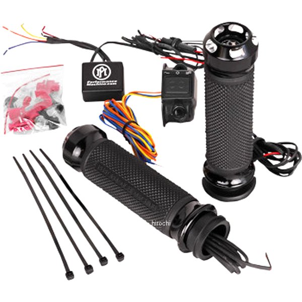 ヒートグリップ Apex 08年以降 ハーレー 電子スロットル コントラストカット