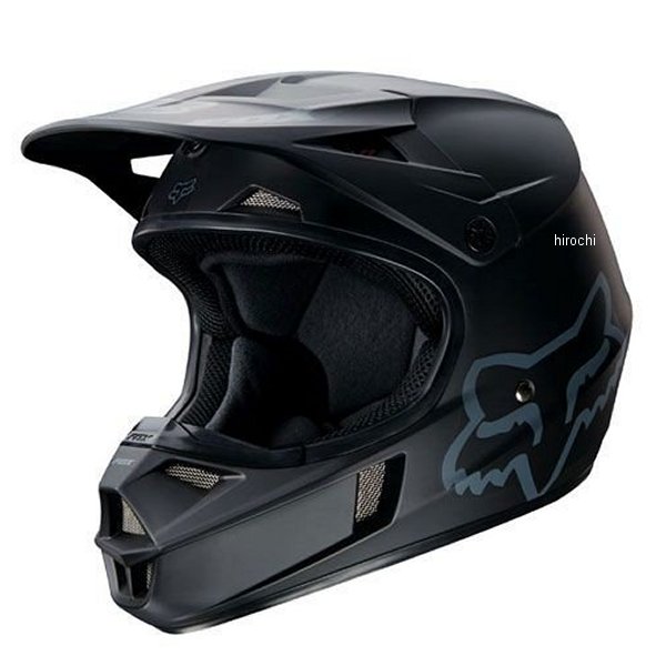 オフロードヘルメット V1 ユース用 マット用 黒 YSサイズ (47cm-48cm)