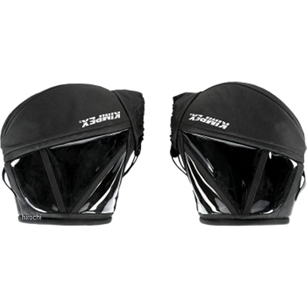 スノーモービル ハンドルカバー 透明窓付き