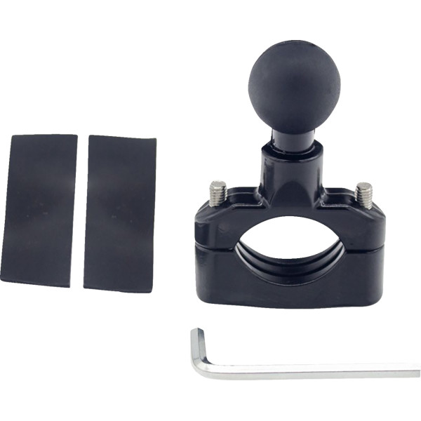 ボールマウント アダプターマウント1-1/4インチ 黒
