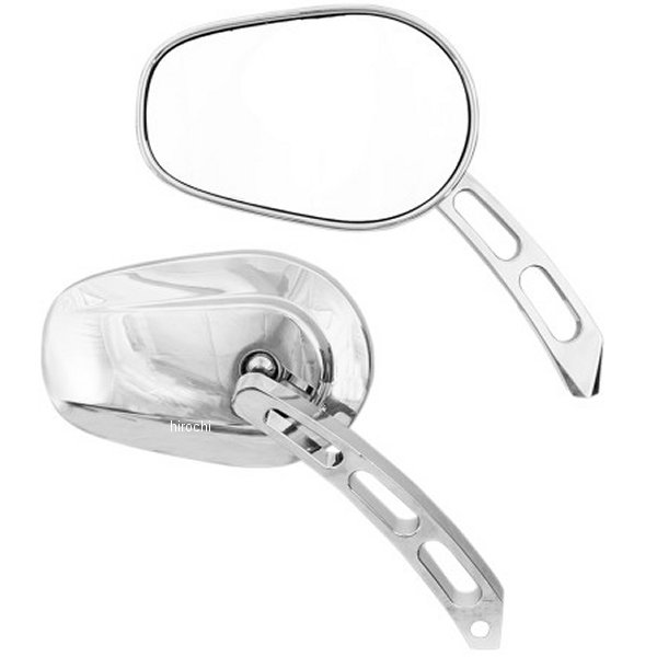 ミラー ビレット クローム