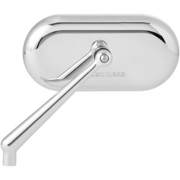 ミラー オーバル クローム 左