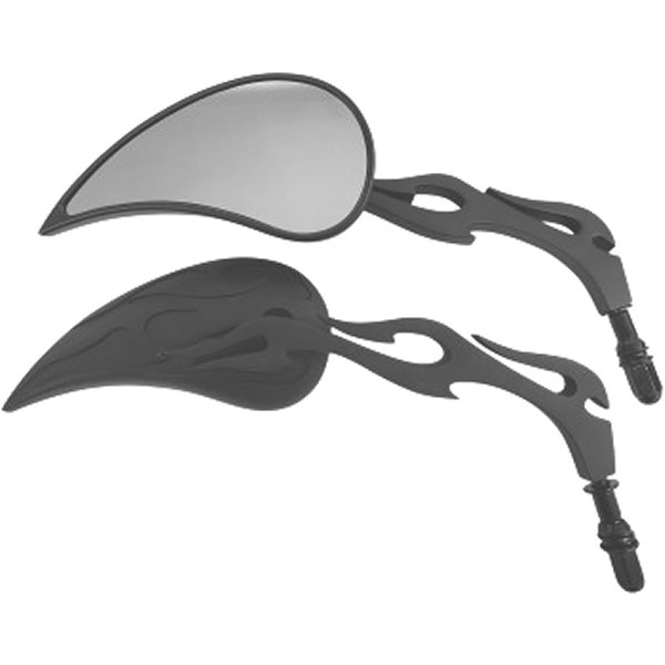 ミラー ビレット フレーム 黒