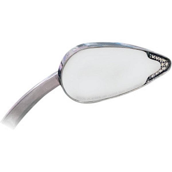 ミラー LEDウインカークローム