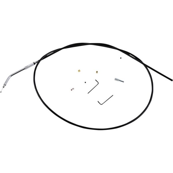 アイドルケーブル 自作キット エルボー角 45°96年以降 黒/黒