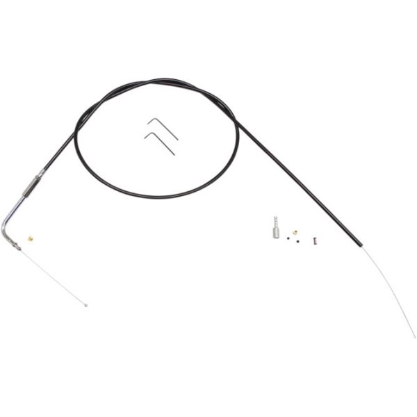 アイドルケーブル 自作キット エルボー角 90°96年以降 黒/黒