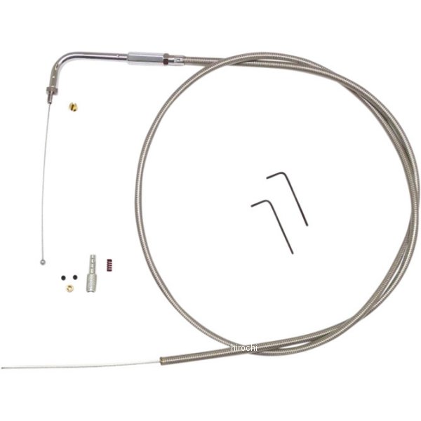 アイドルケーブル 自作キット エルボー角 90°76年-81年 クローム