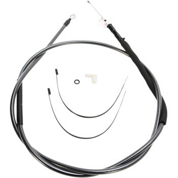 クラッチケーブル 80.69インチ 黒 ハンドルカスタム用