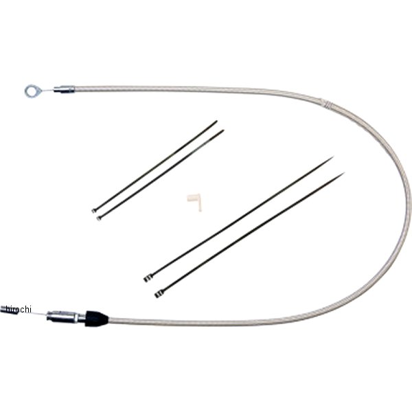 【セール特価】 クラッチケーブル アッパー クイックコネクト シルバー 34インチ