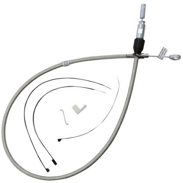 クラッチケーブル アッパー クイックコネクト シルバー 36インチ