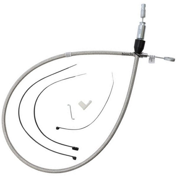 クラッチケーブル アッパー クイックコネクト シルバー 38インチ