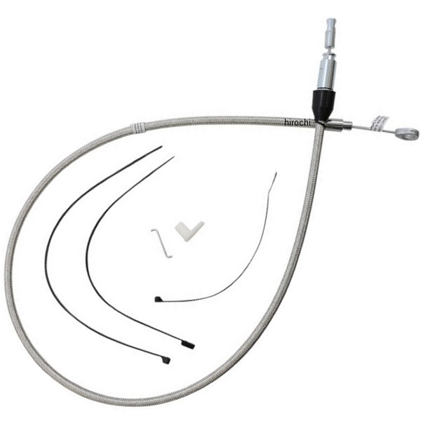 クラッチケーブル アッパー クイックコネクト シルバー 42インチ