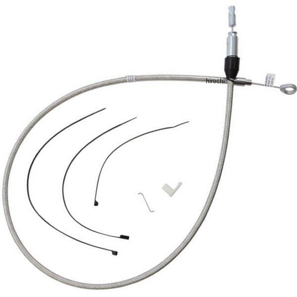 クラッチケーブル アッパー クイックコネクト シルバー 44インチ