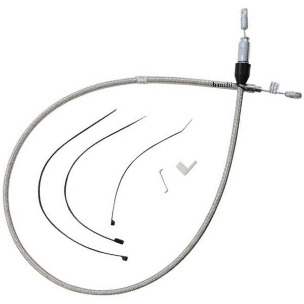 クラッチケーブル アッパー クイックコネクト シルバー 45インチ