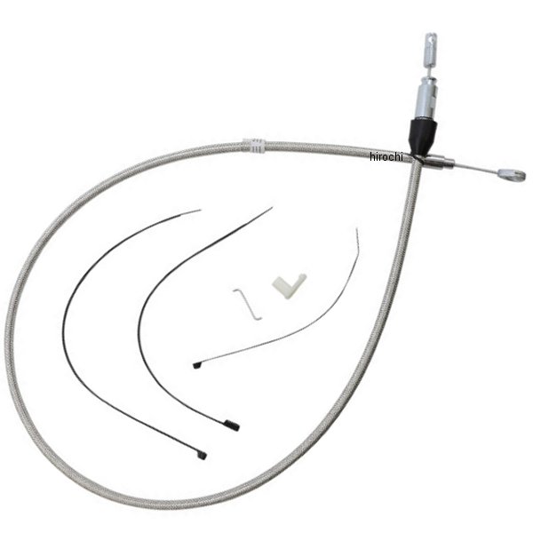 クラッチケーブル アッパー クイックコネクト シルバー 46インチ