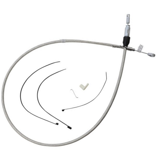 クラッチケーブル アッパー クイックコネクト シルバー 50インチ