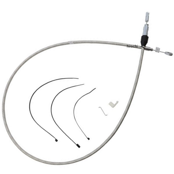 クラッチケーブル アッパー クイックコネクト シルバー 56インチ