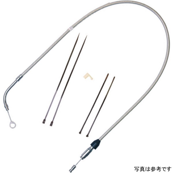 クラッチケーブル アッパー クイックコネクト シルバー 43インチ