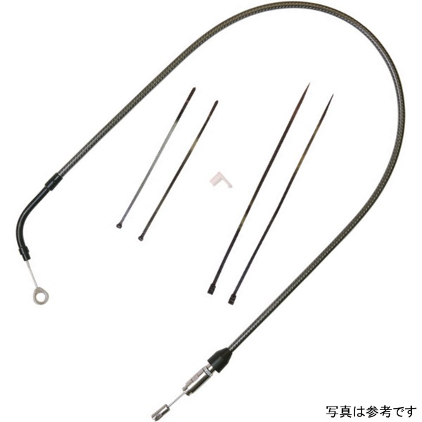 クラッチケーブル アッパー クイックコネクト KARBONFIBR 45インチ