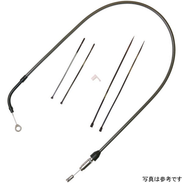 クラッチケーブル アッパー クイックコネクト KARBONFIBR 49インチ