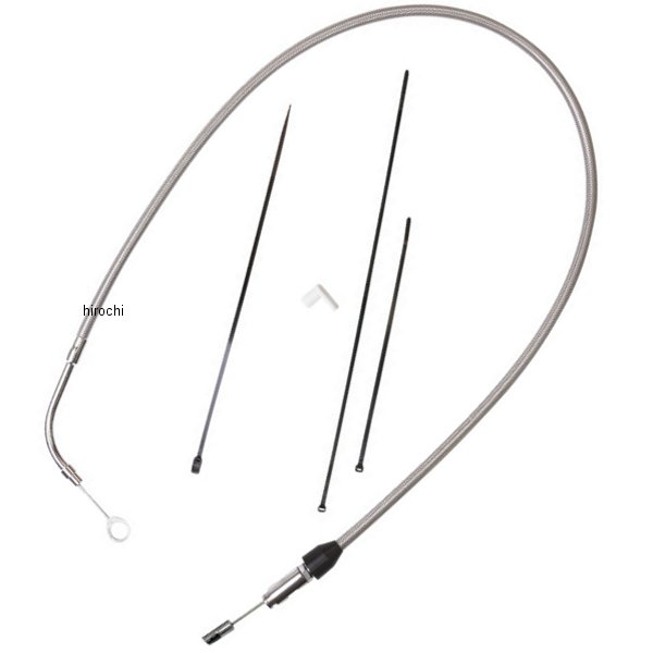 アッパークラッチケーブル 39" クローム