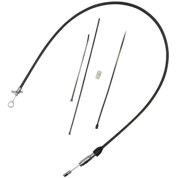 アッパークラッチケーブル 42" 黒/クローム