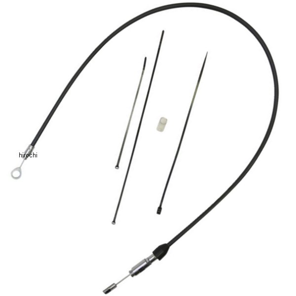 アッパークラッチケーブル 48" 黒/クローム