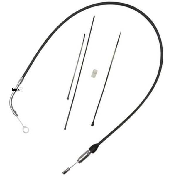 アッパークラッチケーブル 45" 黒/クローム