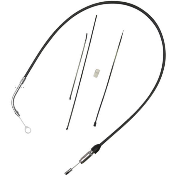 アッパークラッチケーブル 47" 黒/クローム