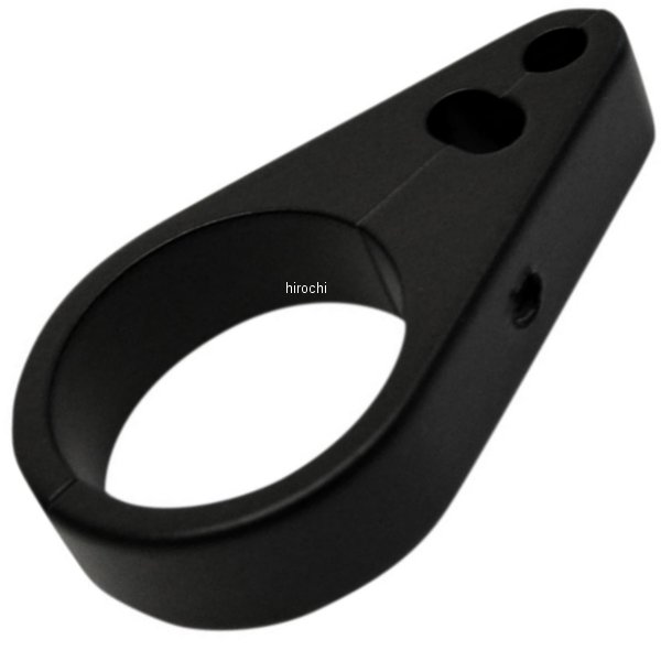 スロットル、アイドルケーブル クランプ 1.25インチ(32mm) 黒つや消し