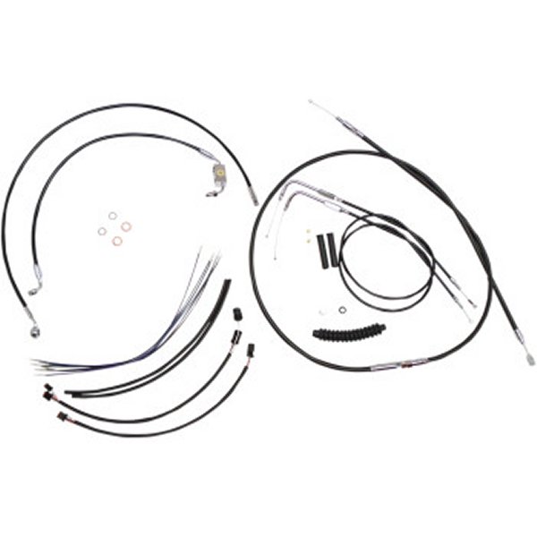 ケーブルキット XR 黒/クローム 17年以降 FLH 15-17インチ用